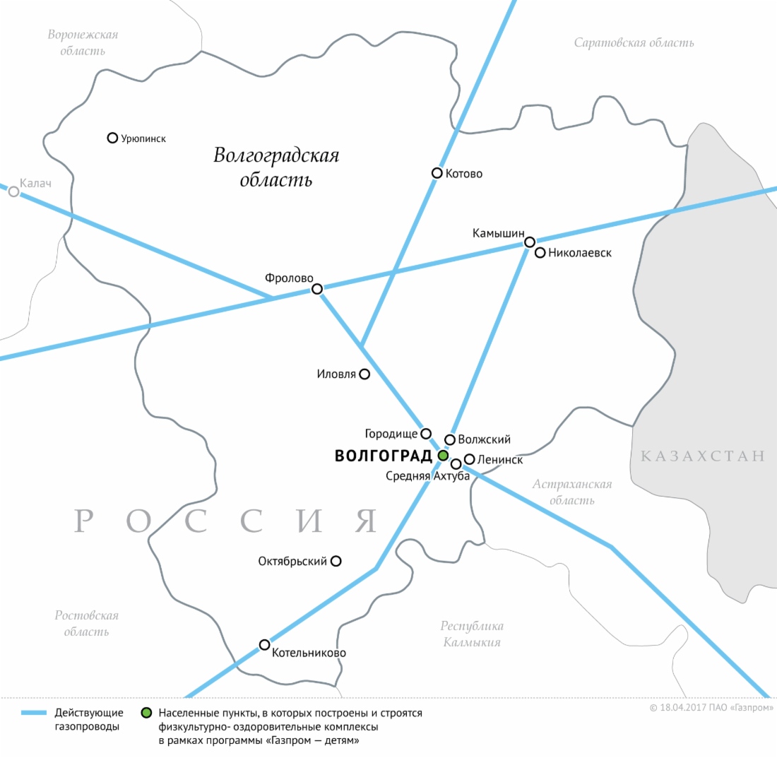 Газпром трансгаз карта